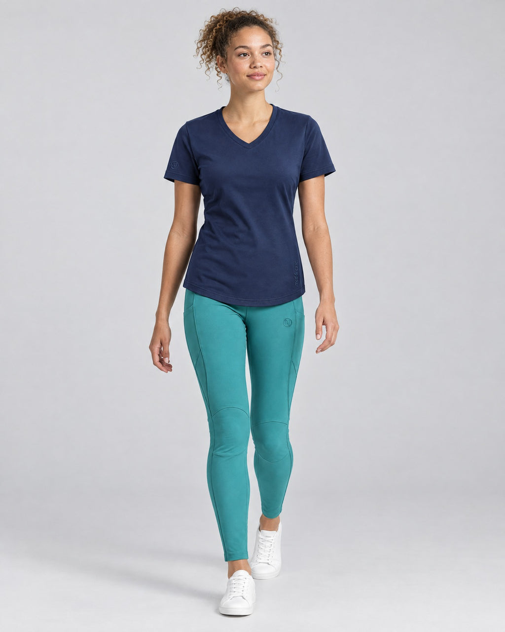 T-Shirt Damen – NJ 13 – Navy Blue – Modelbild