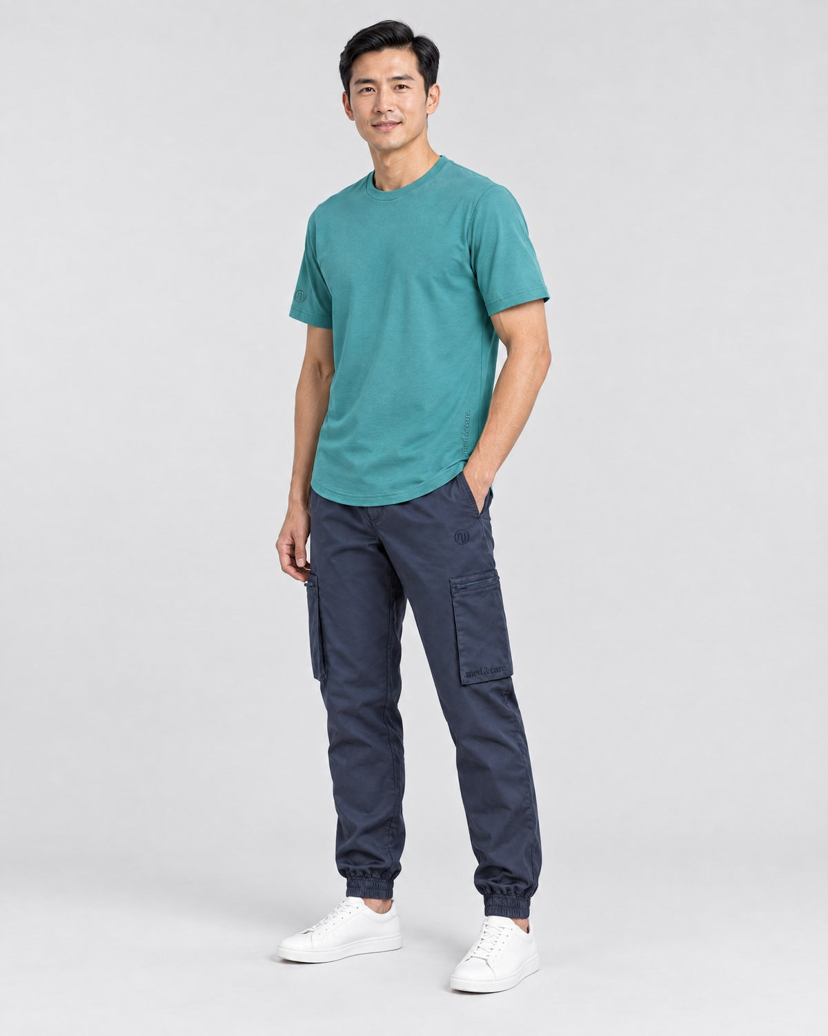 T-Shirt Herren – NJ 14 – Coastal Shade – Modelbild