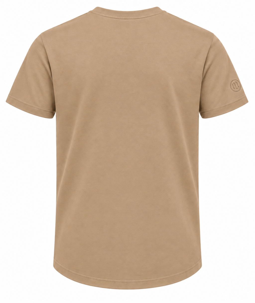T-Shirt Herren – NJ 12 – Sand – Rückansicht