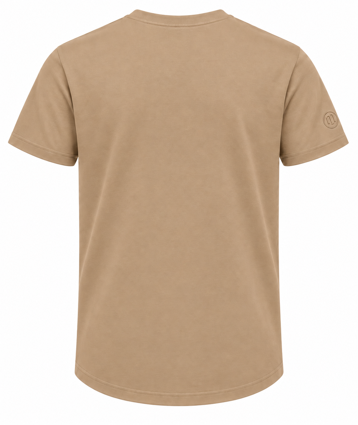T-Shirt Herren – NJ 12 – Sand – Rückansicht