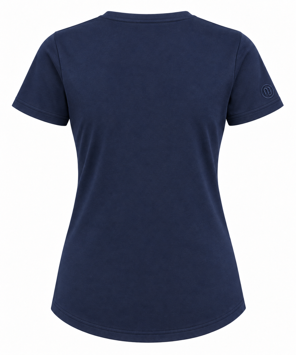 T-Shirt Damen – NJ 13 – Navy Blue – Rückansicht