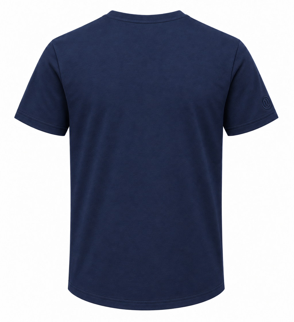 T-Shirt Herren – NJ 14 – Navy Blue – Rückansicht