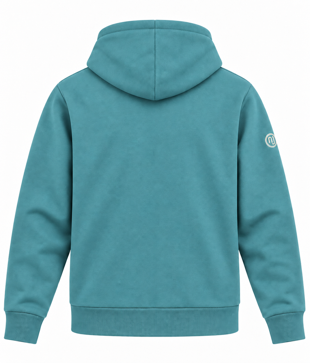 Zipper-Jacke Herren – NJ 20 – Coastal Shade – Rückansicht