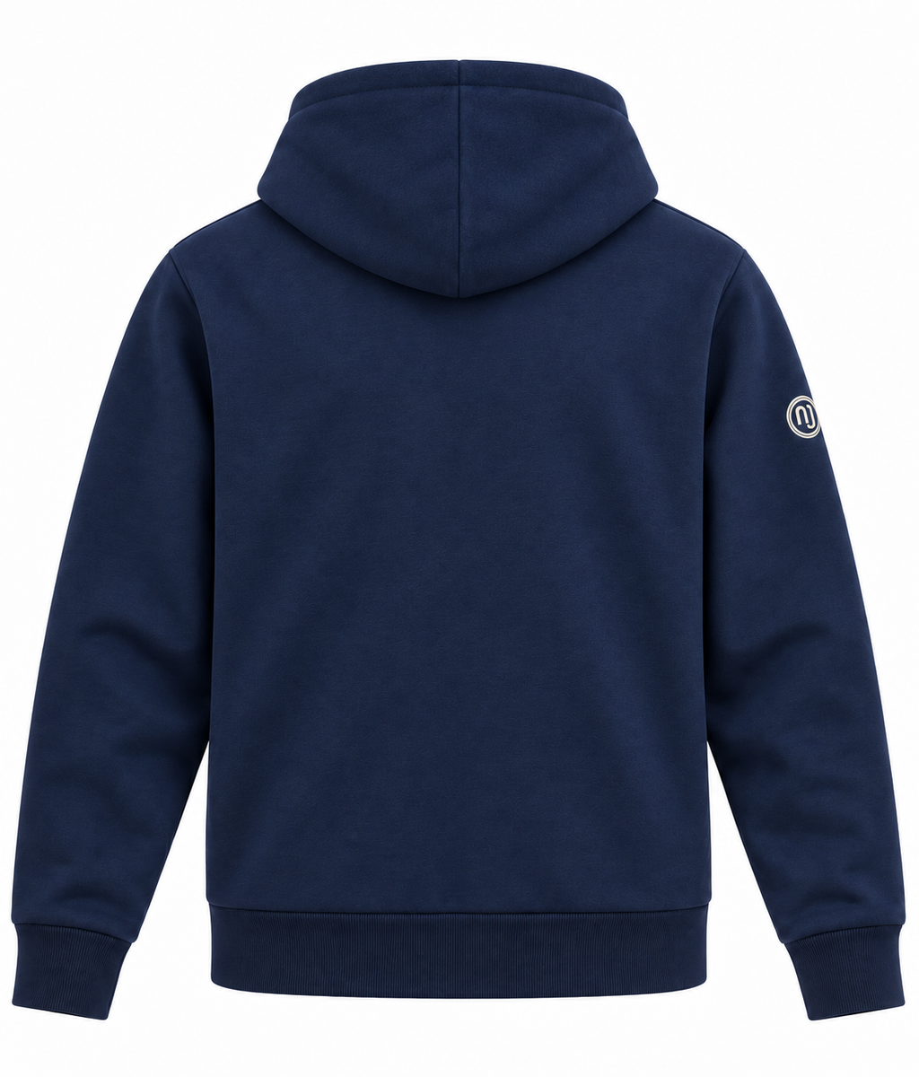 Zipper-Jacke Herren – NJ 20 – Navy Blue – Rückansicht