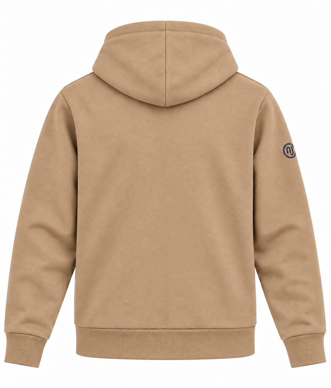 Zipper-Jacke Herren – NJ 20 – Sand – Rückansicht