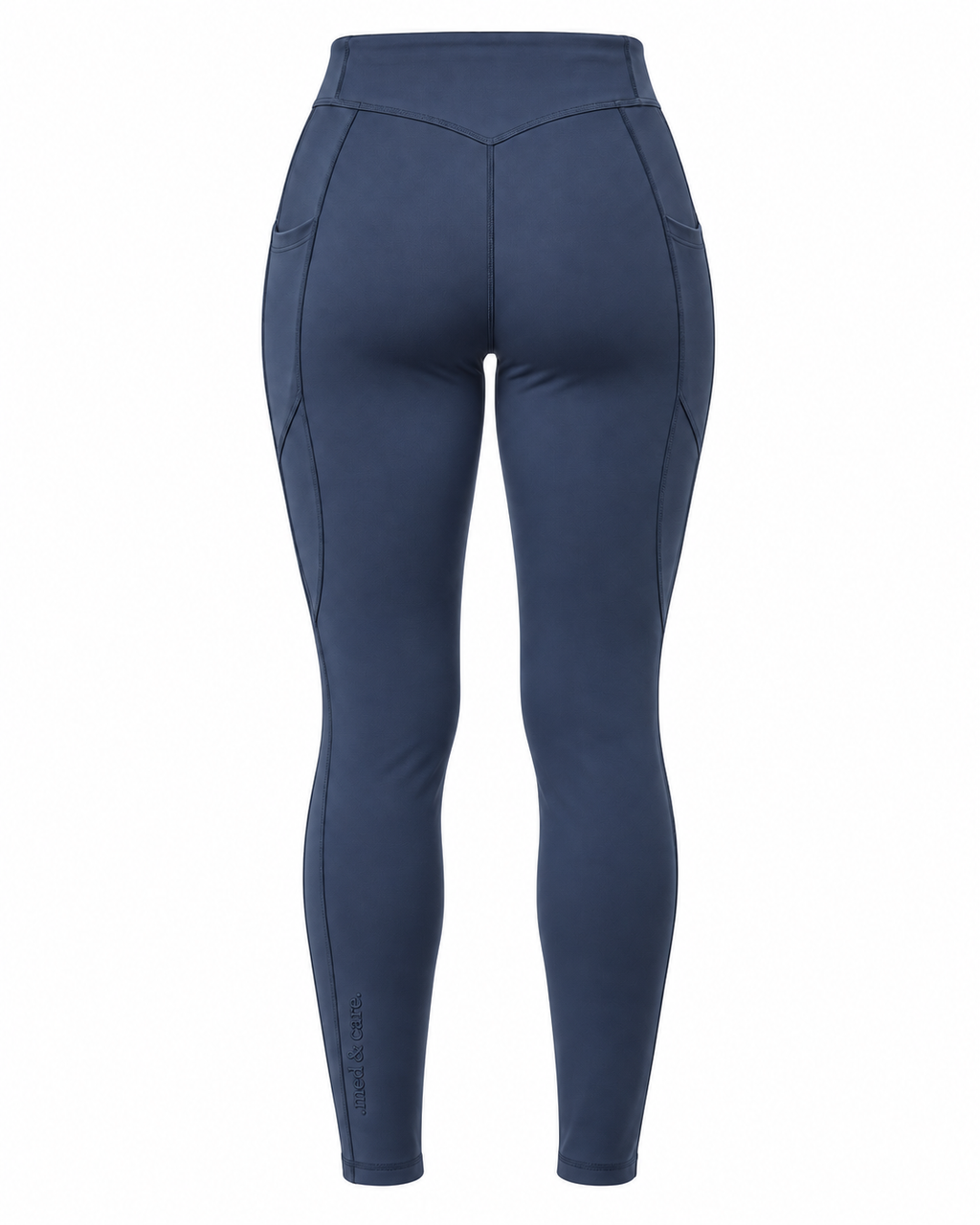 Leggings Damen – NJ 32 – Navy Blue – Rückansicht