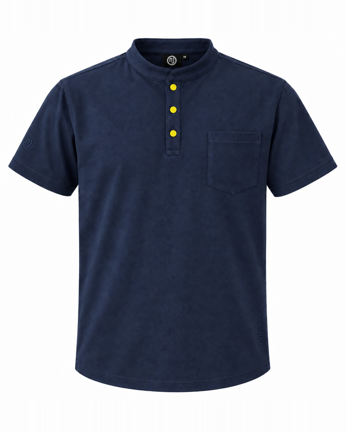 Henley Herren – NJ 10 – Navy Blue – Vorderansicht
