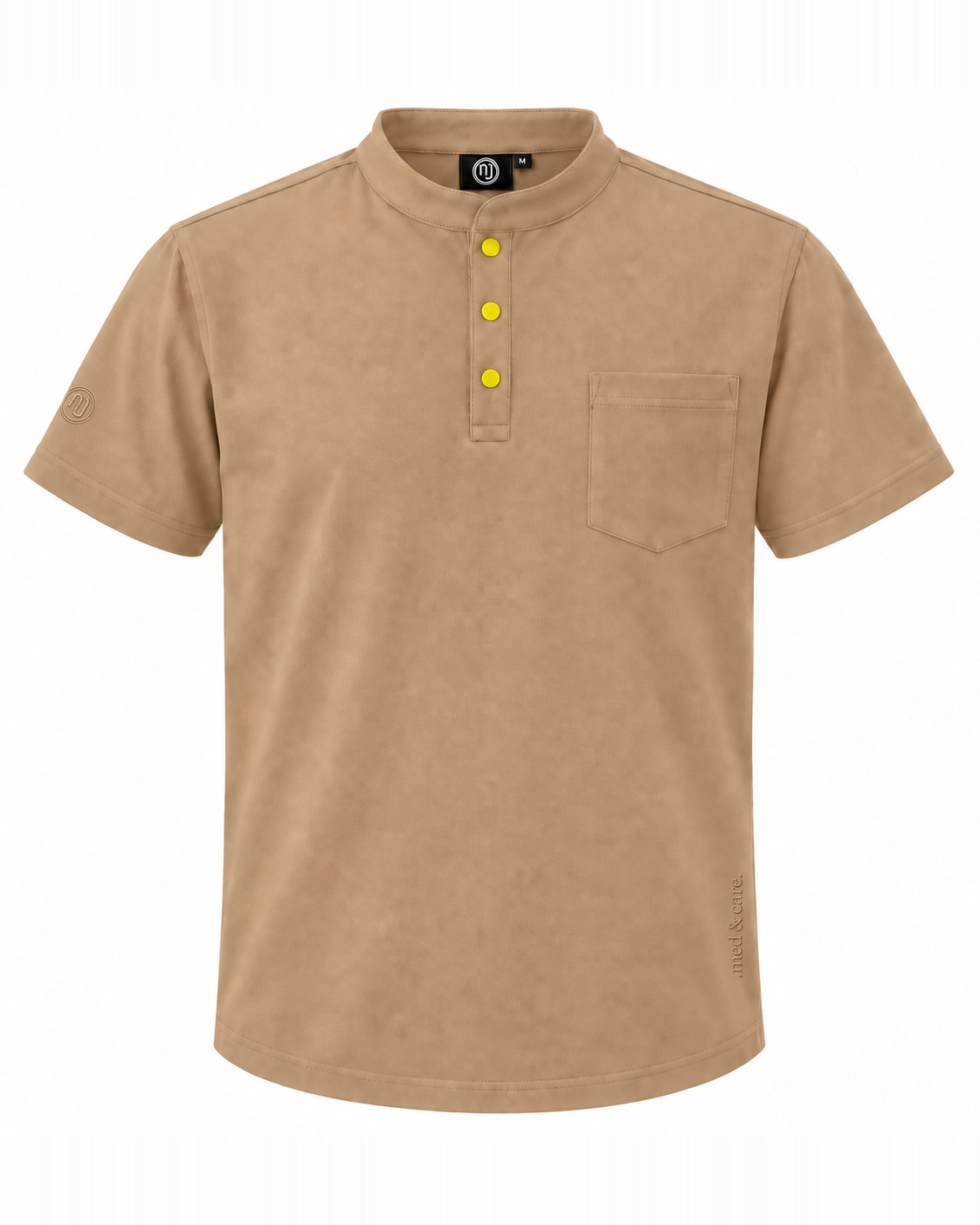 Henley Herren – NJ 10 – Sand – Vorderansicht