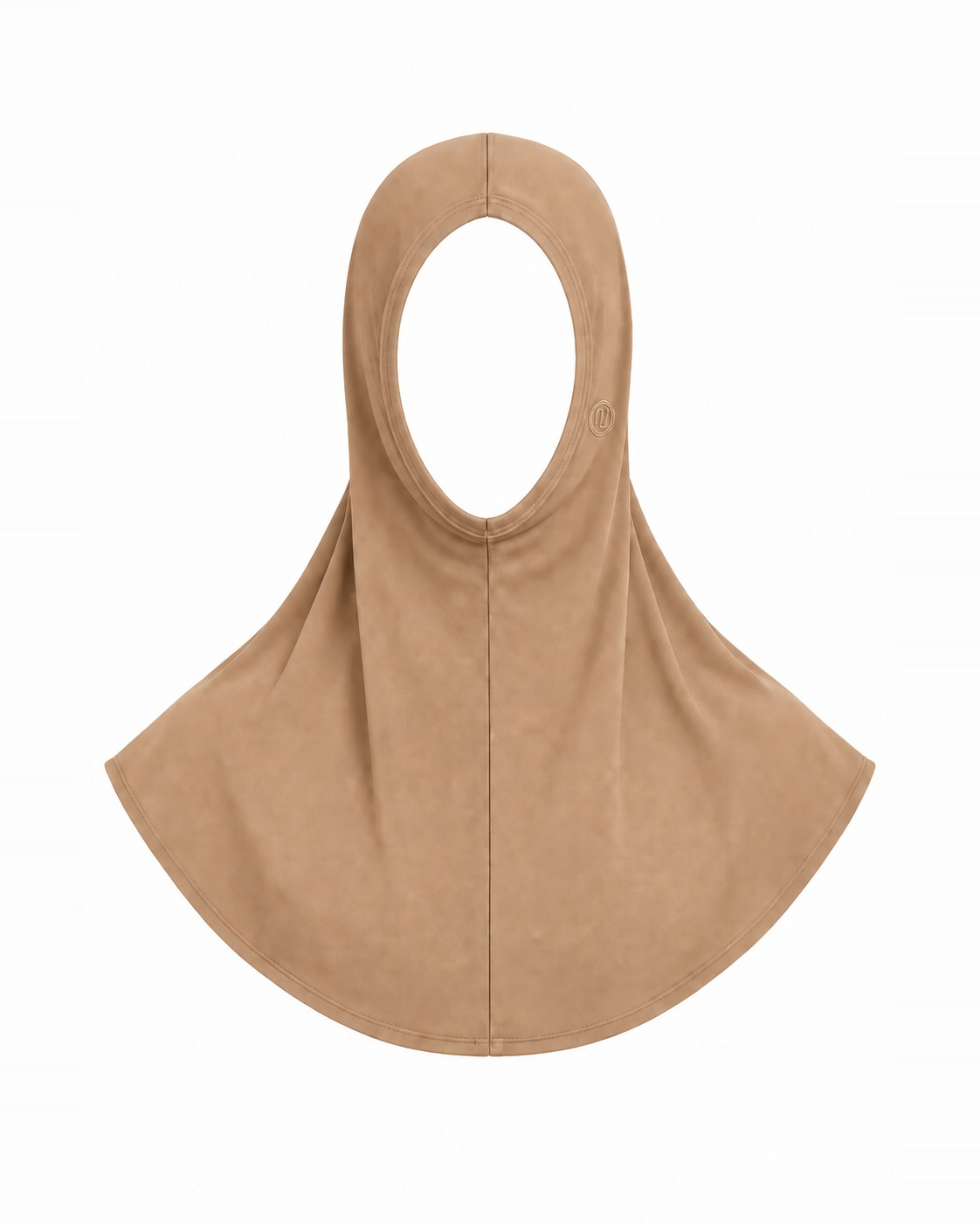 Hijab – NJ 40 – Sand – Vorderansicht