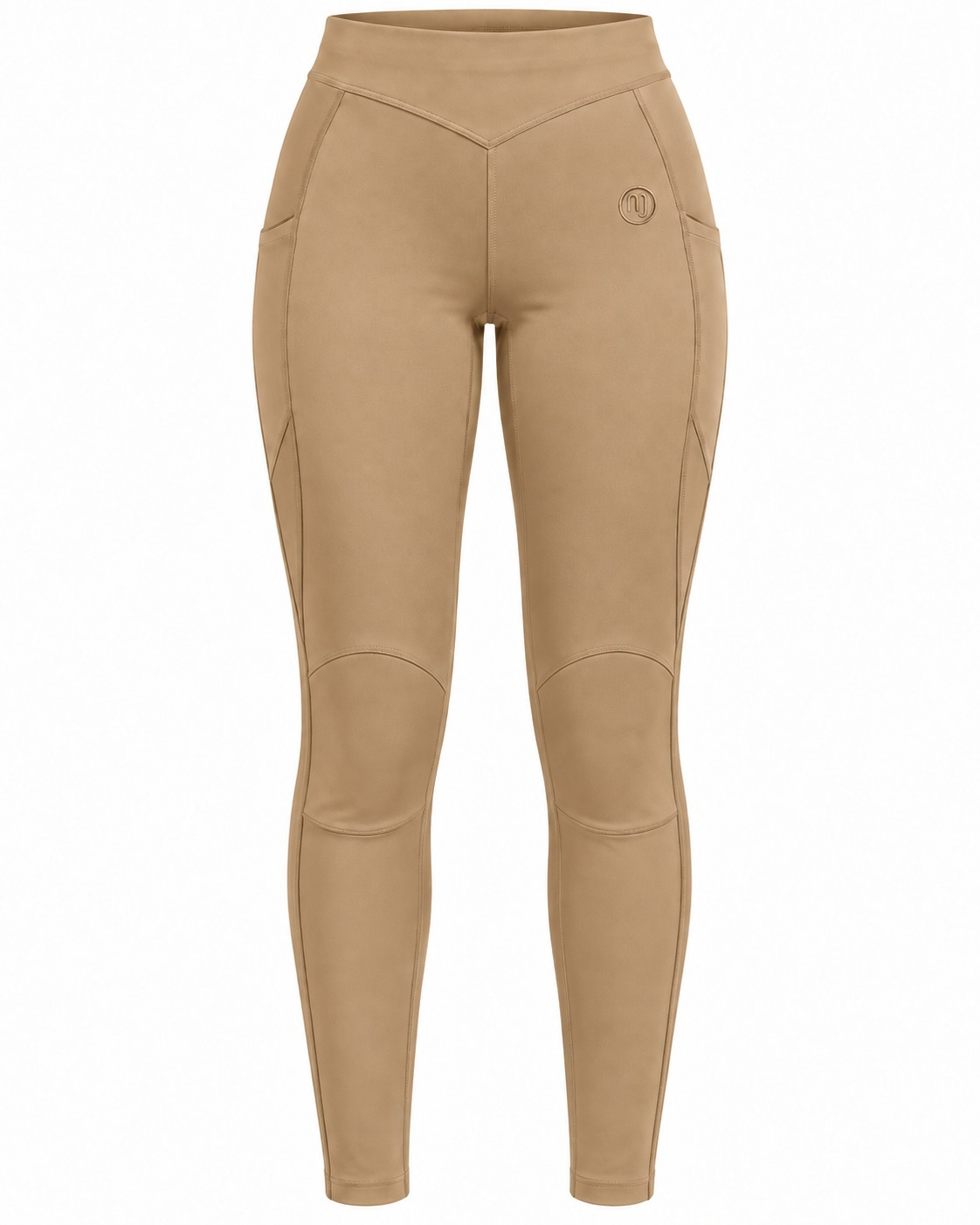 Leggings Damen – NJ 32 – Sand – Vorderansicht
