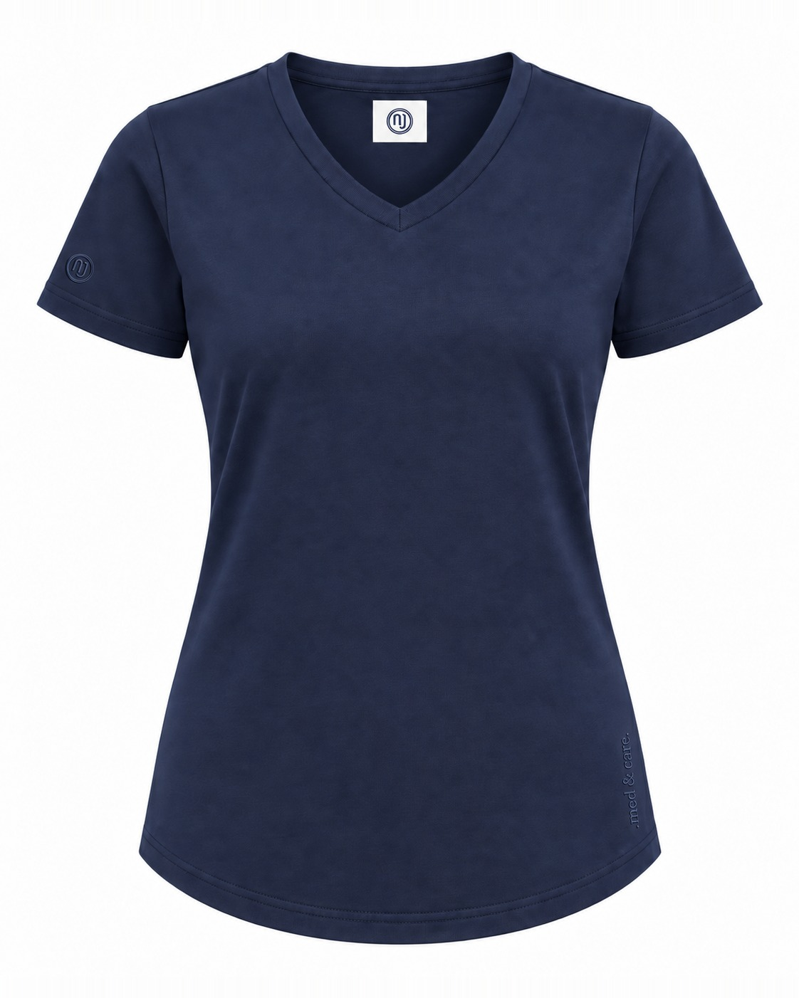 T-Shirt Damen – NJ 13 – Navy Blue – Vorderansicht