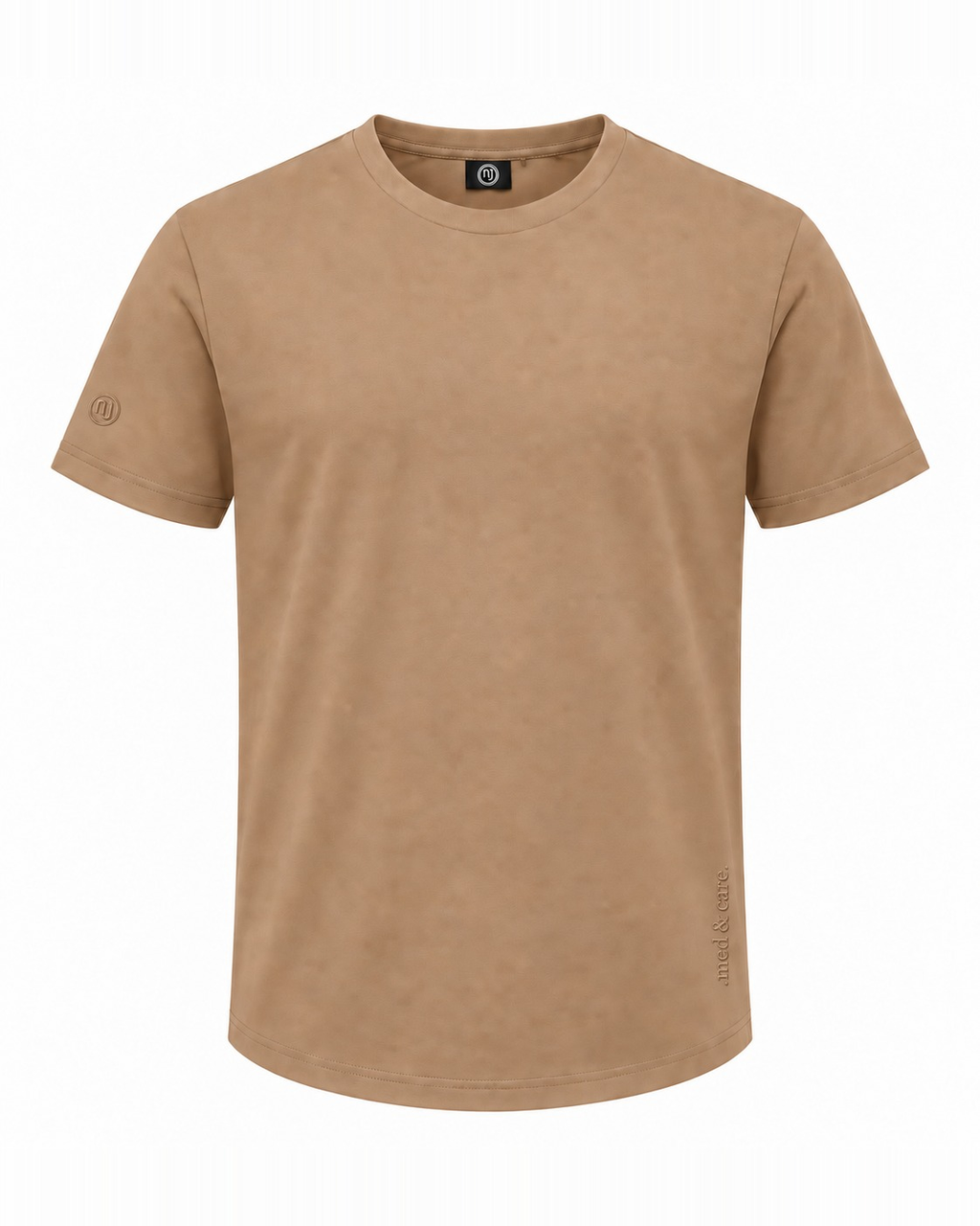 T-Shirt Herren – NJ 14 – Sand – Vorderansicht