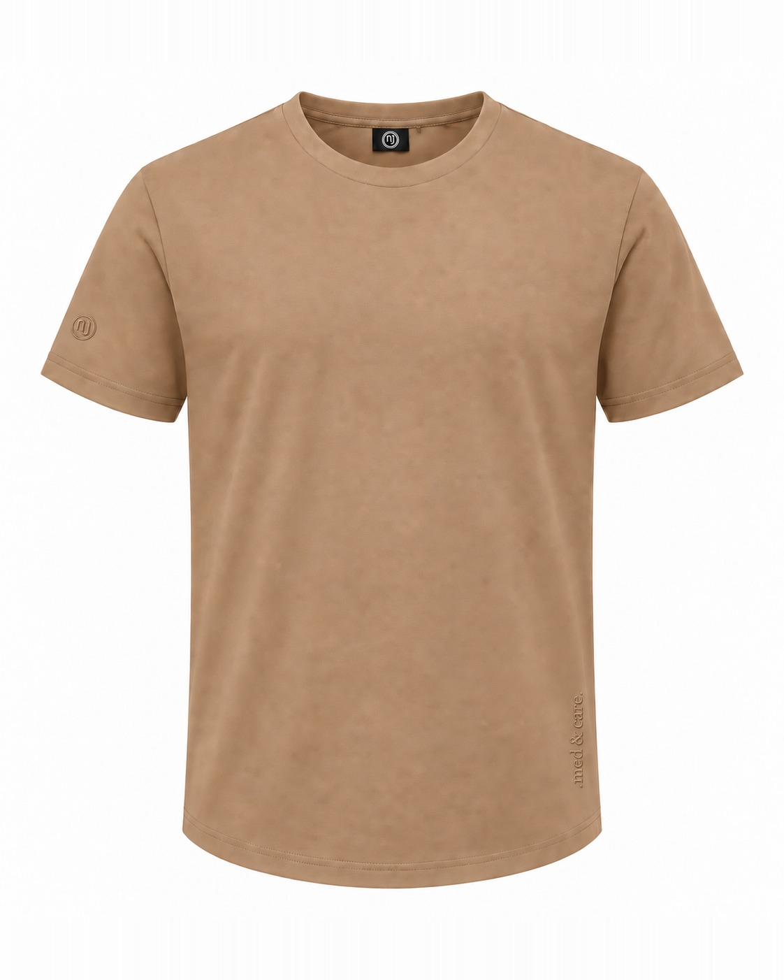 T-Shirt Herren – NJ 14 – Sand – Vorderansicht