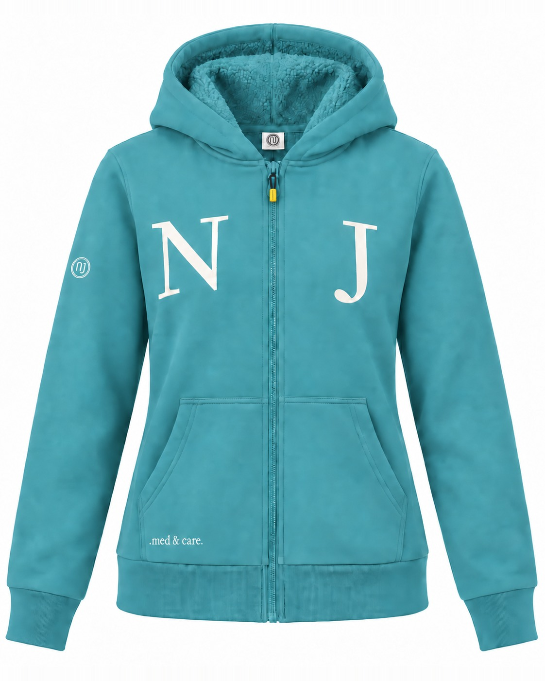 Zipper-Jacke Damen – NJ 21 – Coastal Shade – Vorderansicht