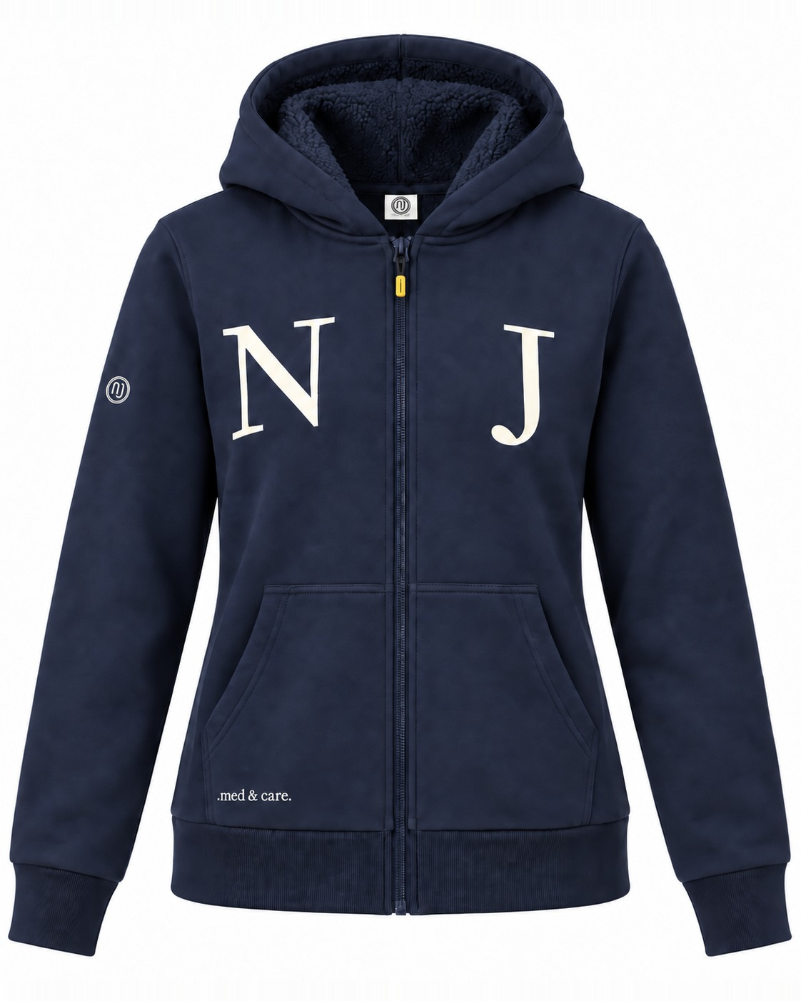 Zipper-Jacke Damen – NJ 21 – Navy Blue – Vorderansicht