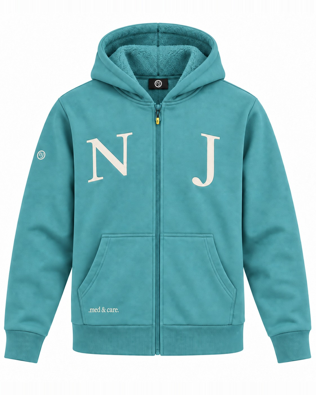 Zipper-Jacke Herren – NJ 20 – Coastal Shade – Vorderansicht