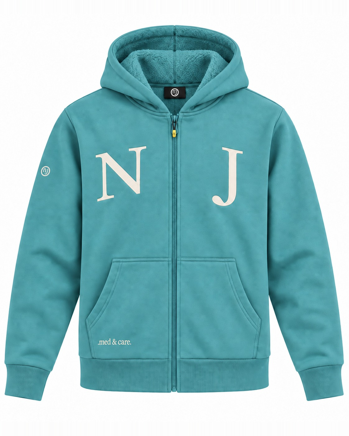 Zipper-Jacke Herren – NJ 20 – Coastal Shade – Vorderansicht