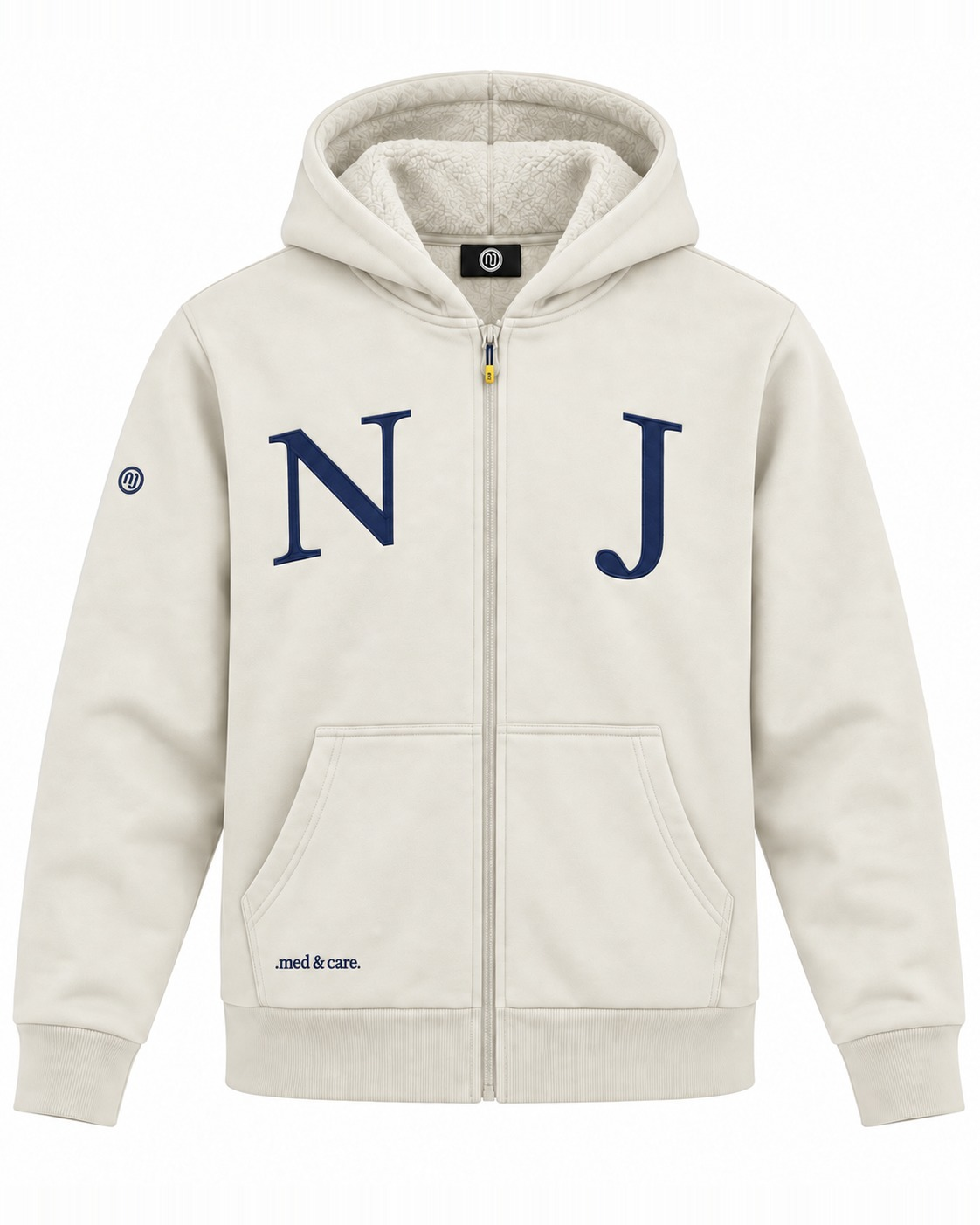 Zipper-Jacke Herren – NJ 20 – Jet Stream – Vorderansicht