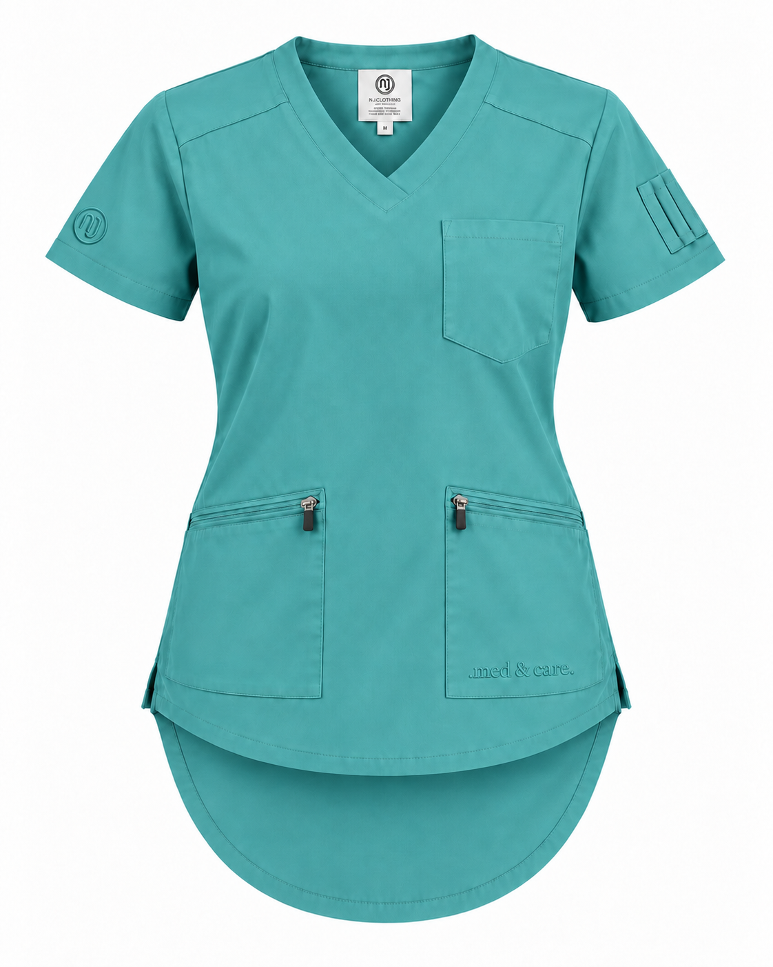Kasack Damen – NJ 02 – Coastal Shade – Vorderansicht – Lang