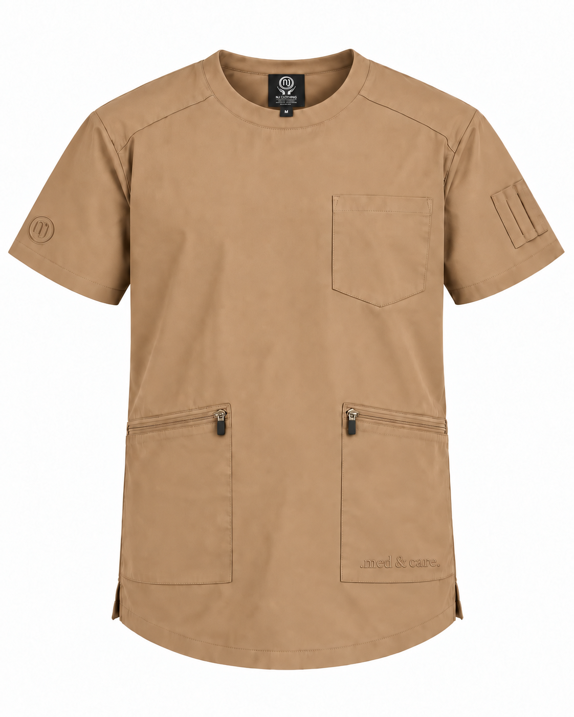 Kasack Herren – NJ 01 – Sand – Vorderansicht